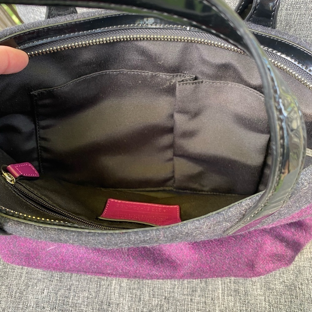 Coach |  gorgeous wool purse F24786 - Picture 9 of 14